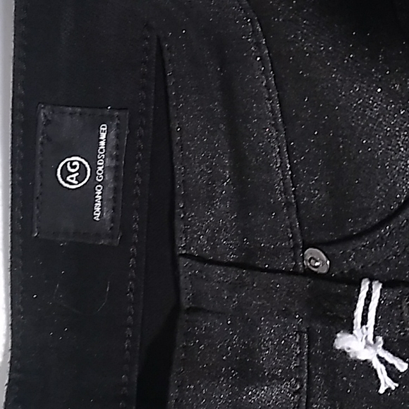 NWT AG FARRAH SKINNY ANKLE JEAN IN LUMINOUS GUNMETAL. A Must Have! - Picture 9 of 13